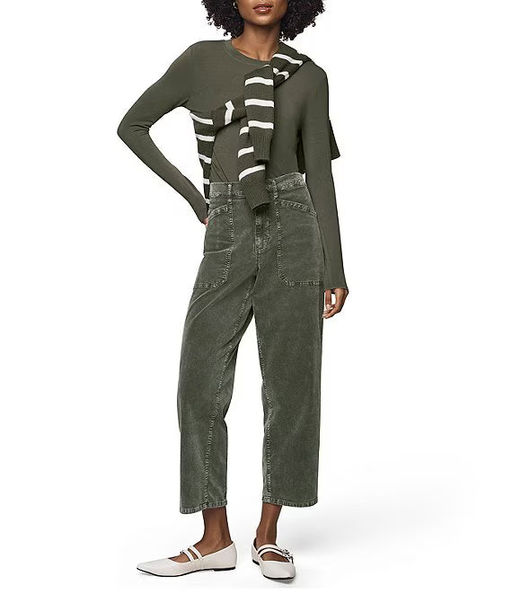 Splendid Bamboo L/S Tee Green Spruce