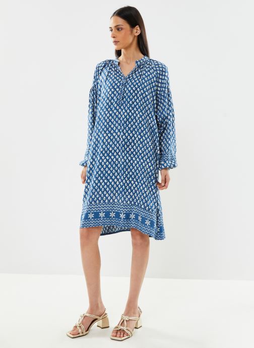 Maison Hotel - Natalia Short Dress-Blue Simone