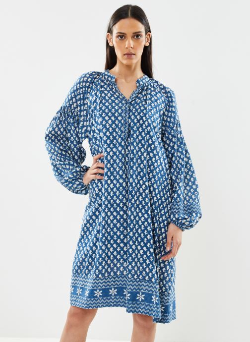 Maison Hotel - Natalia Short Dress-Blue Simone