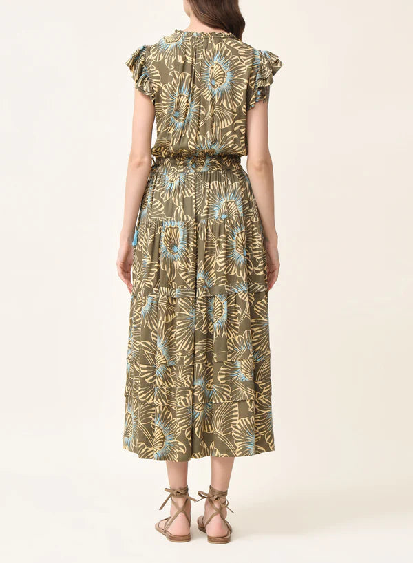 Omika Billie Midi Dress-Cemille Moss