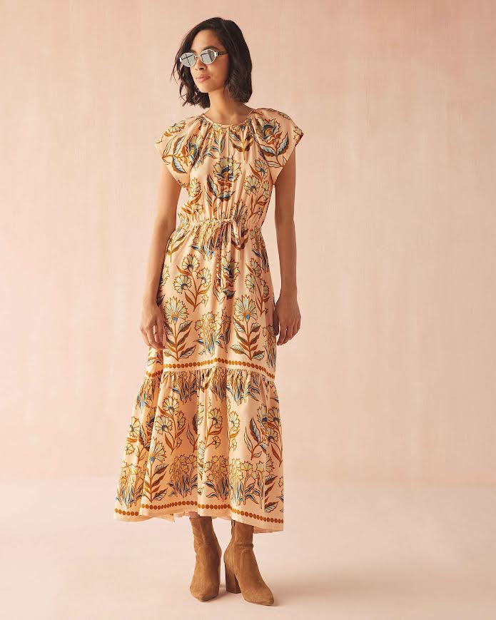 Omika Cora Midi - Aleena Butternut