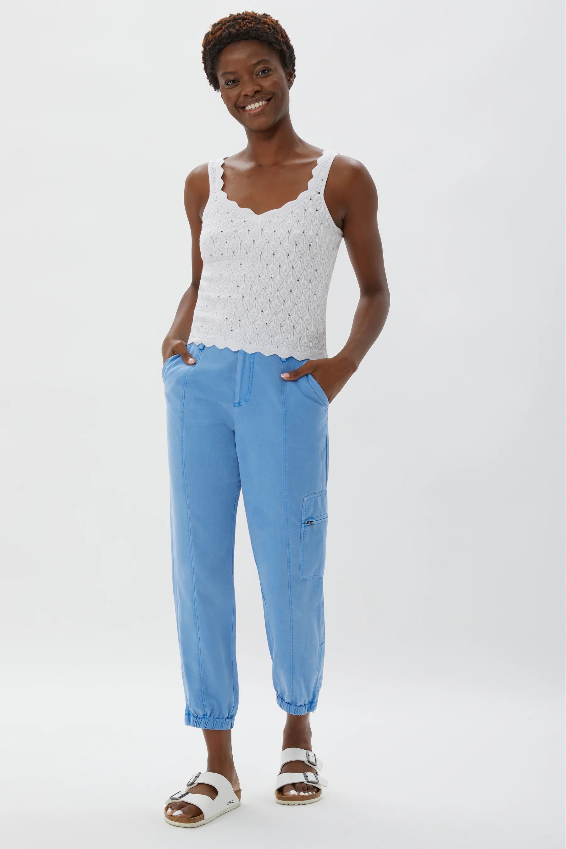 jogger tent Ecru Shelter Island Cargo Jogger