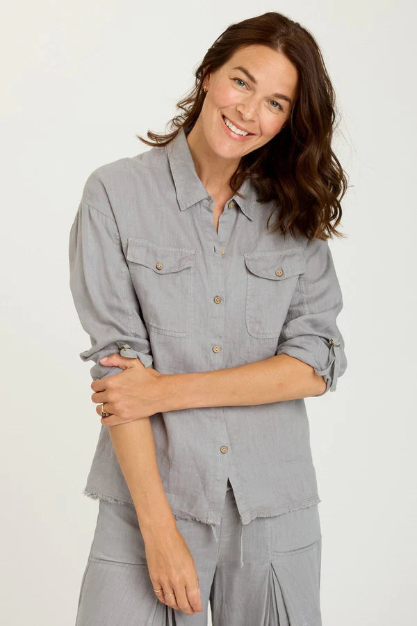 XCVI Rorin Button Up