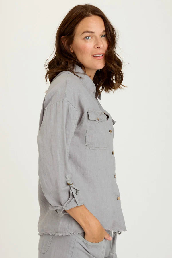 XCVI Rorin Button Up