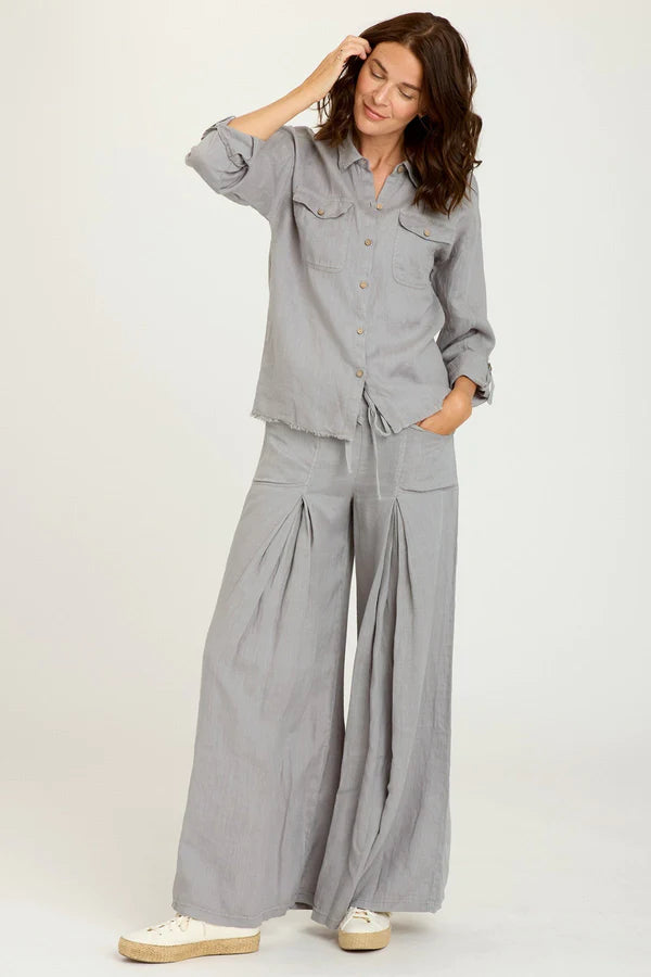 XCVI Rorin Button Up