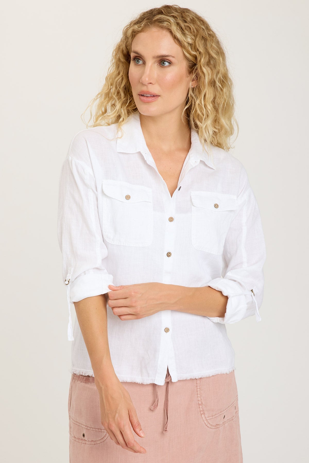XCVI Rorin Button Up
