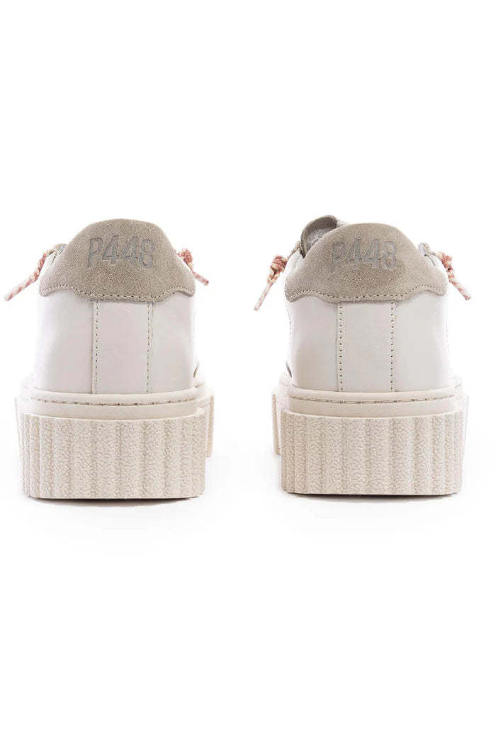 P448 Creeper Platform Sneaker - Flo Beige