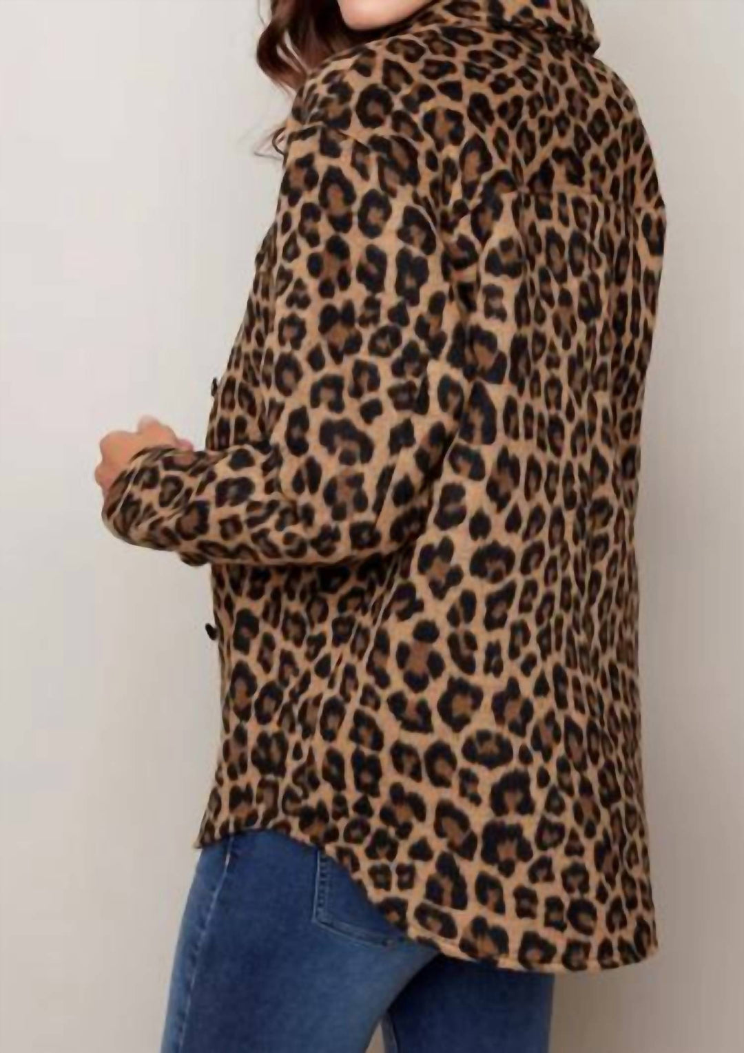 Charlie B Leopard Shacket