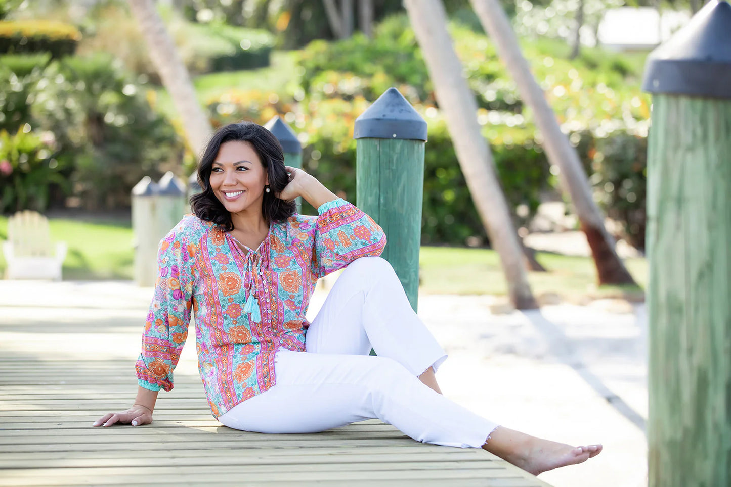 Walker & Wade Sonia Top / Ulep Floral