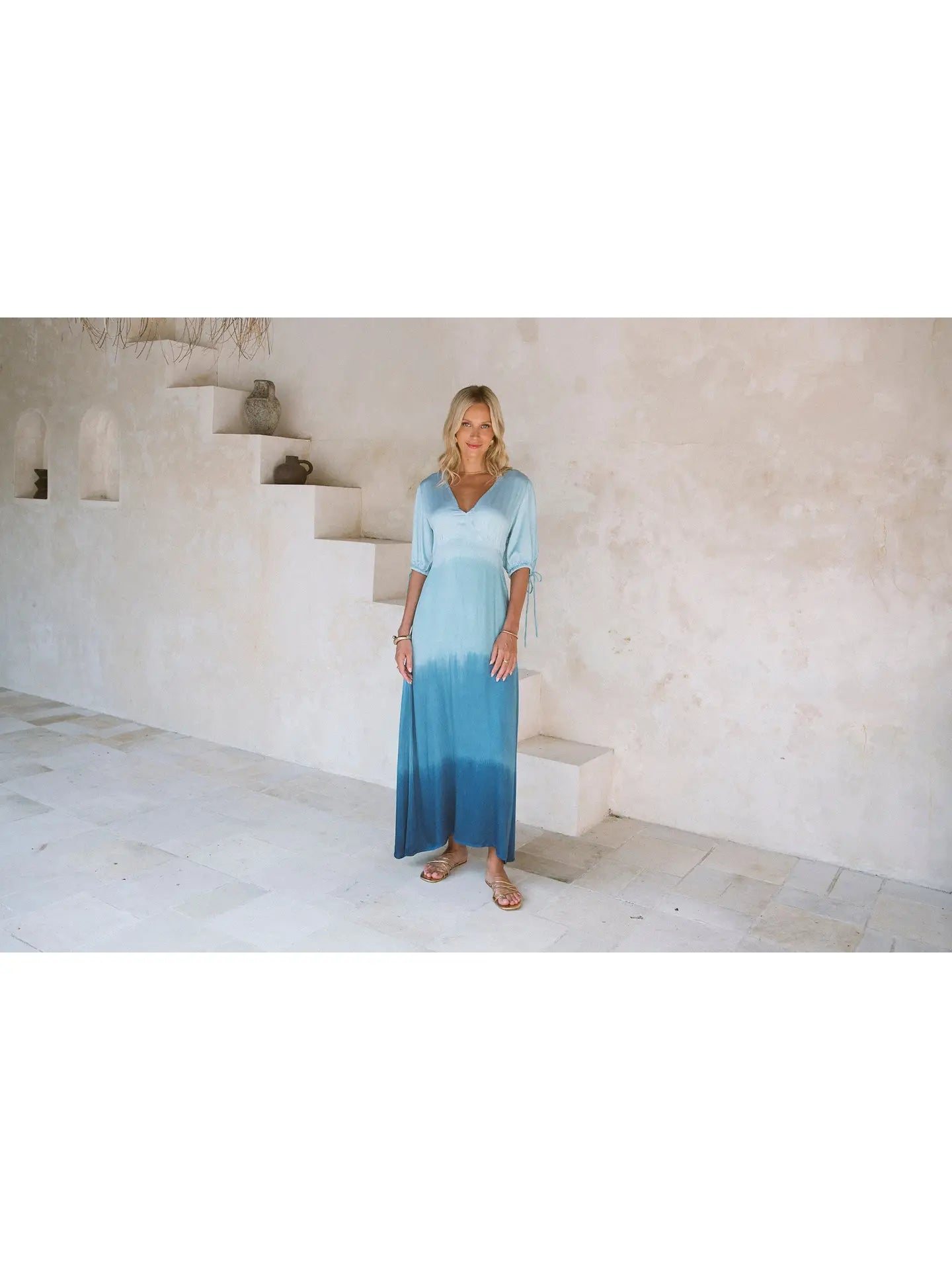 Phie Collective Dip Dye Amor Maxi Dress