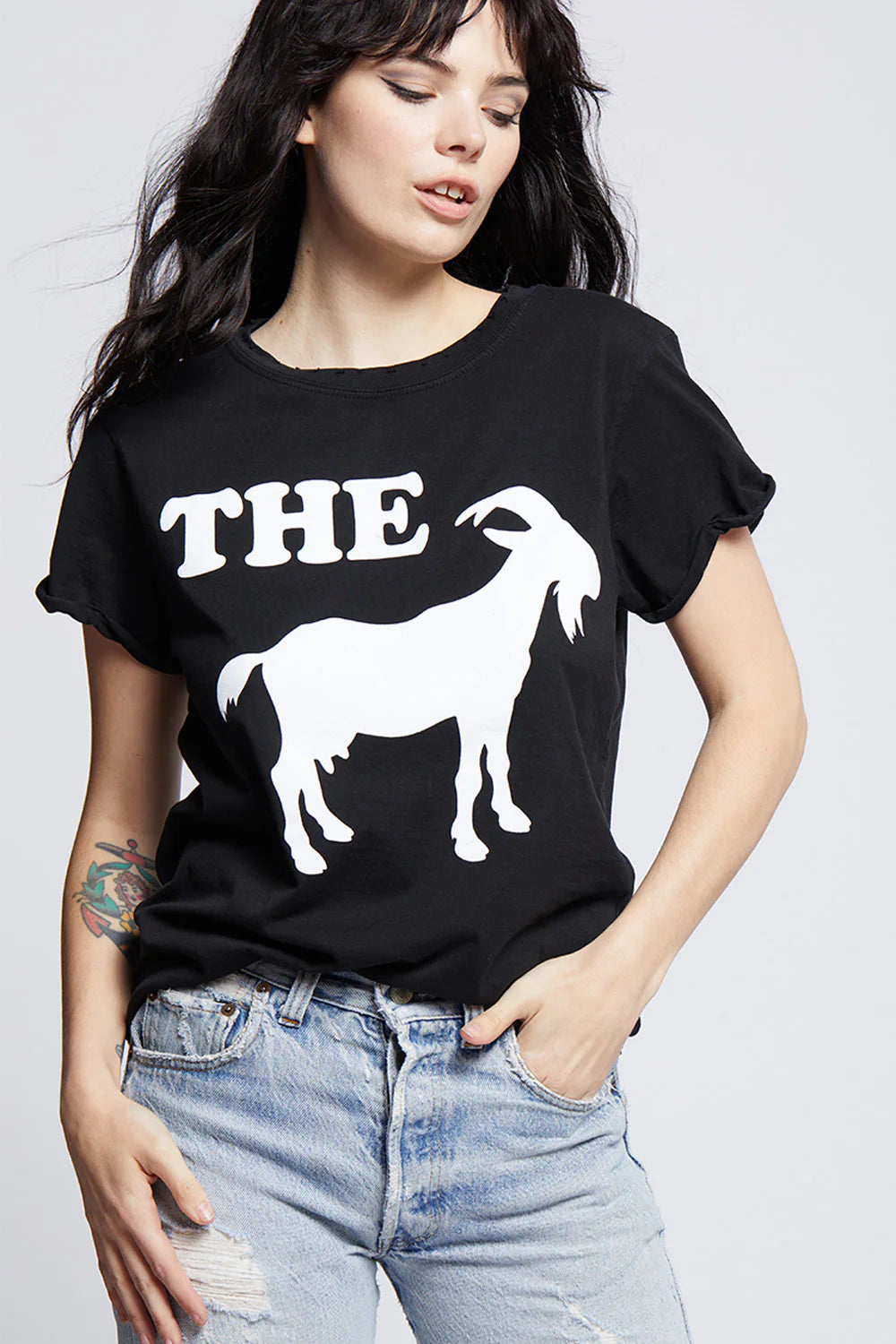 Recycled Karma Greatest Of All Time Tee - Black