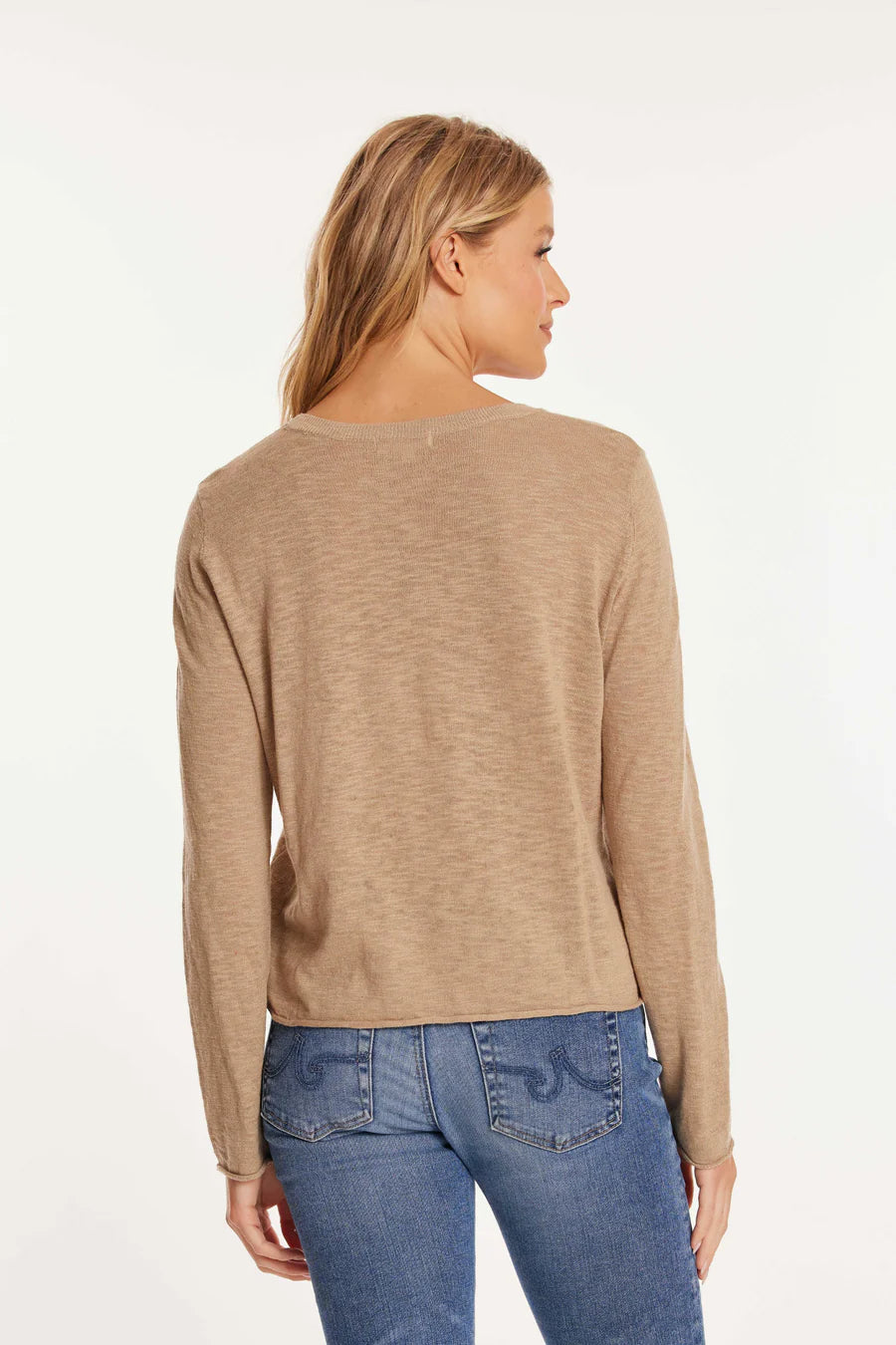 Mododoc L/S Crew Sweater Puddle