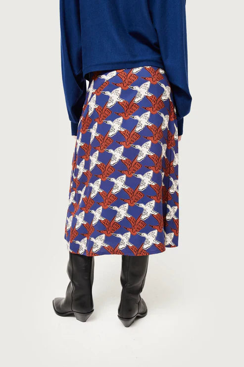 Compania Fantastica Heron Print Skirt