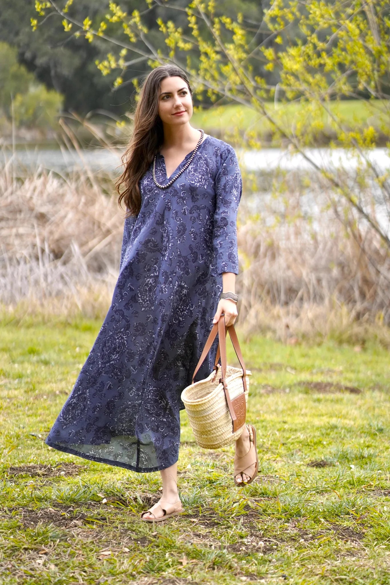 Dolma Calypso Dandelion Dress - Blue