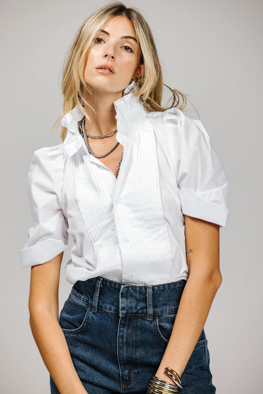 KMJ Bonita TUX White - Ruffle