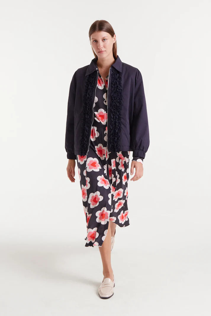 Compania Fantastica Sweetheart Flower Maxi Dress