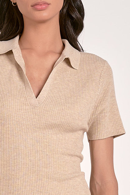 Elan Knit Tennis Dress - Sand