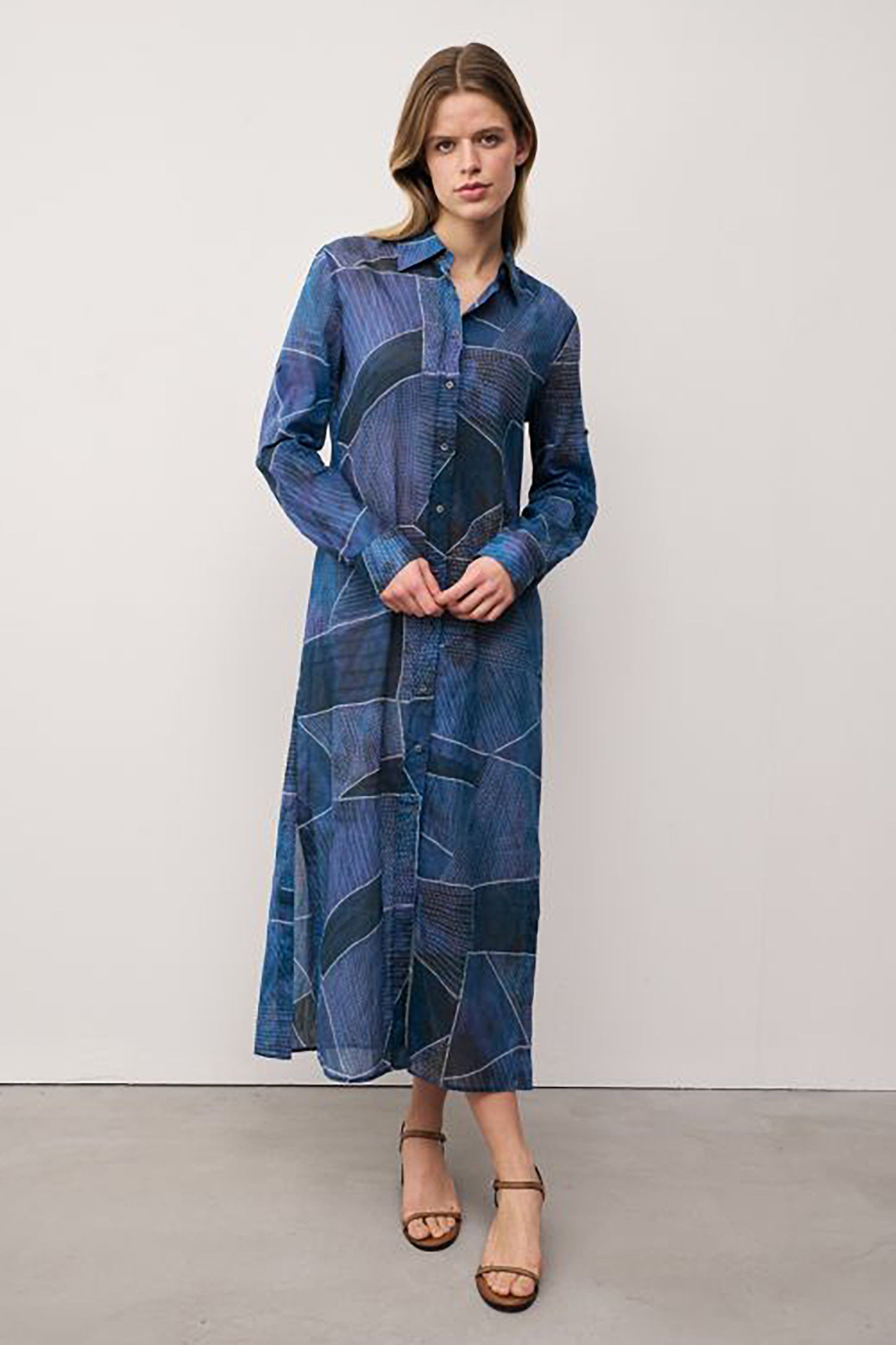 0039 Italy Taya Dress Navy