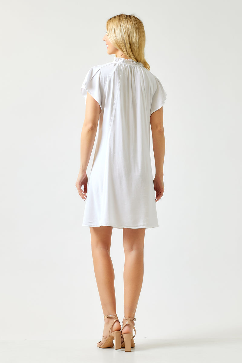 Maven West S/S Ruffle Short Dress