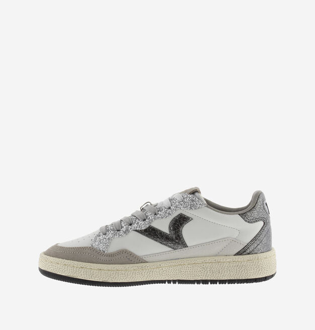 Victoria Smash Glitter Sneaker Gris