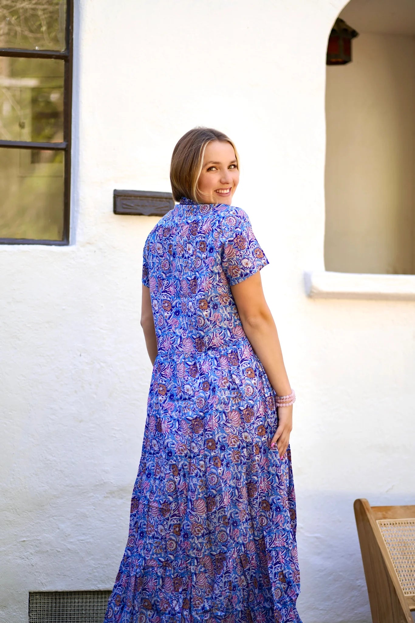 Dolma Alia Maxi Dress - Blue