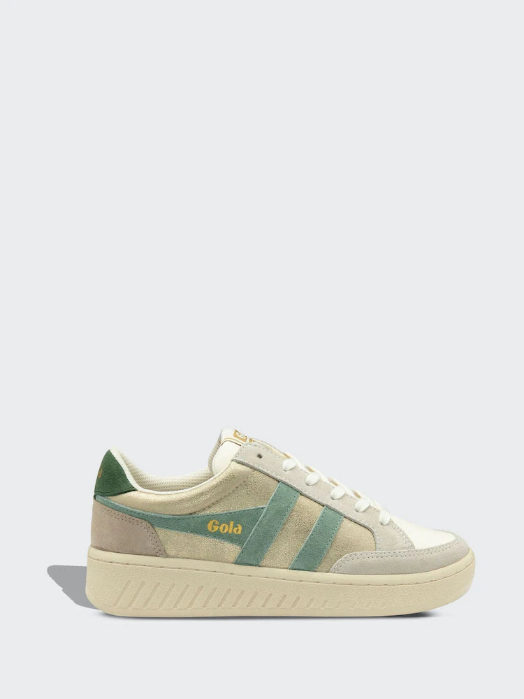 Gola Superslam Blaze Sneaker Gold/Green Mist/Evergreen
