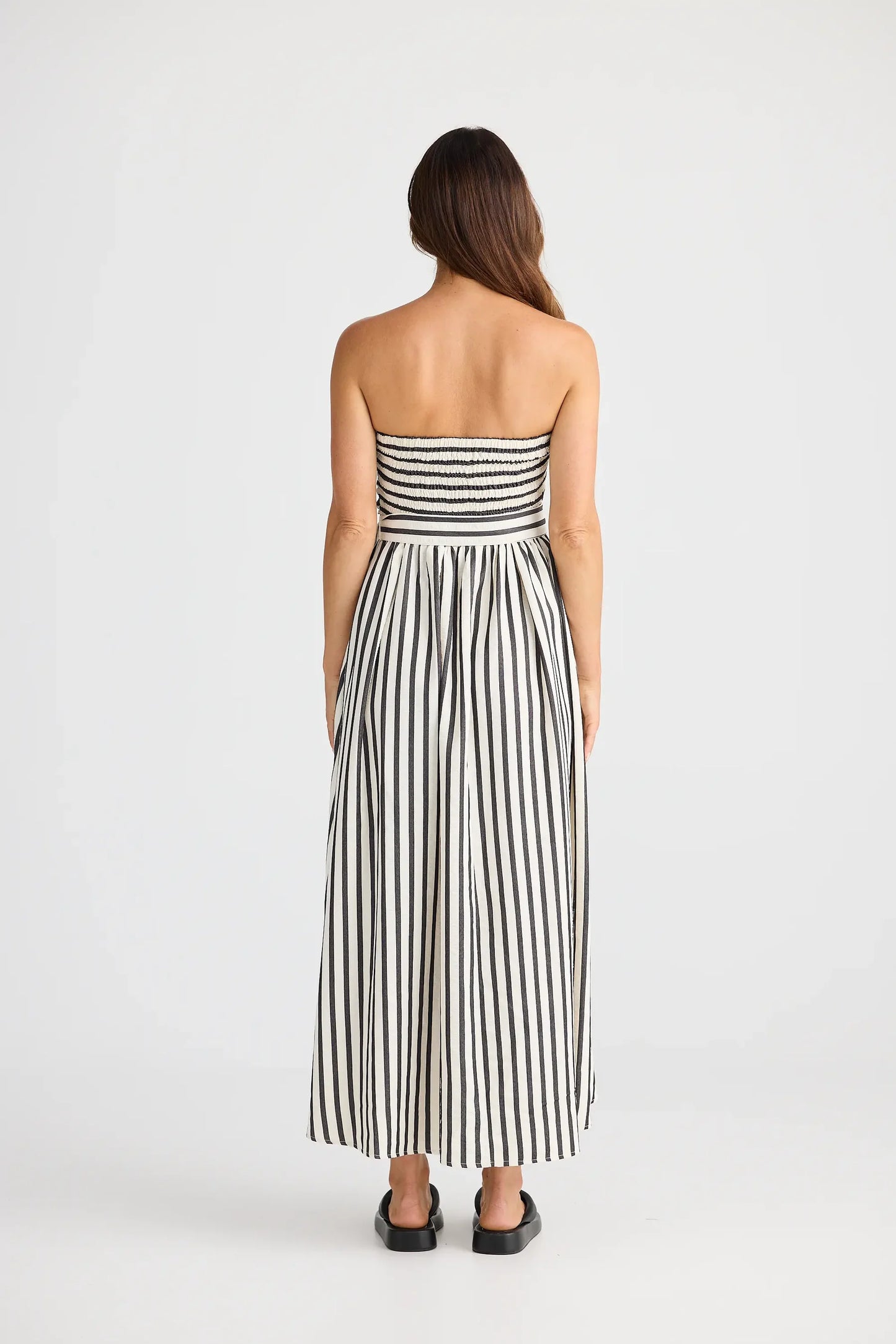 Brave + True Avalon Dress - Black Stripe