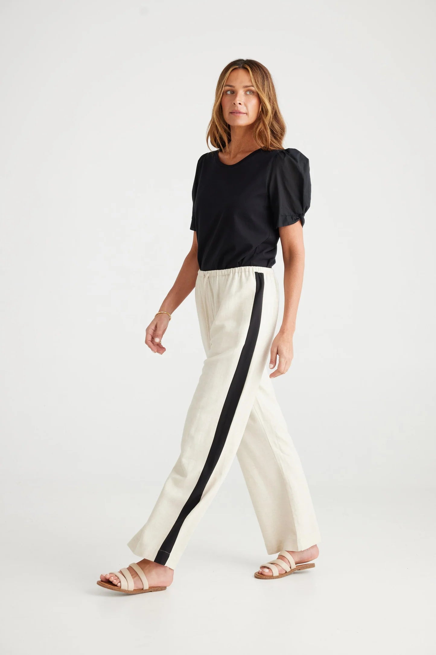Brave+True Second Valley Pants Natural/Black