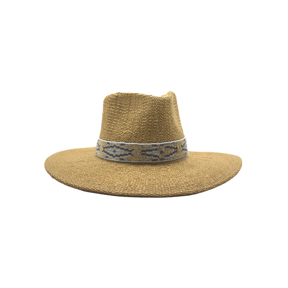 Nikki Beach Bailey Straw Hat-Toast