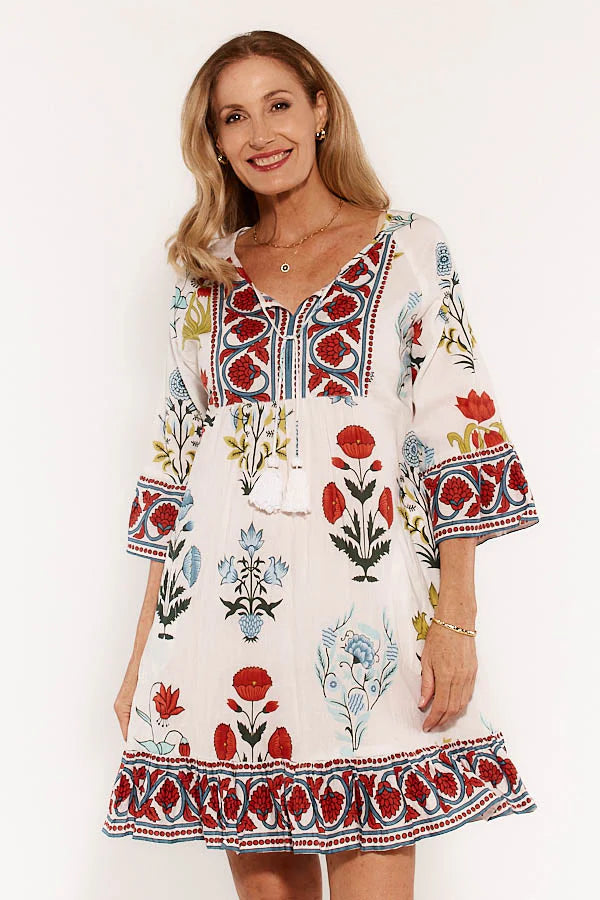 Lula Life Marcoola Dress - White