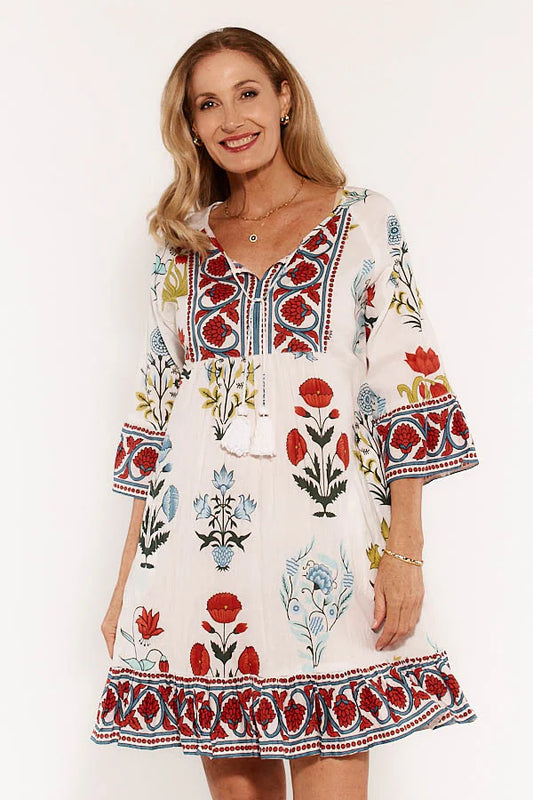Lula Life Marcoola Dress - White