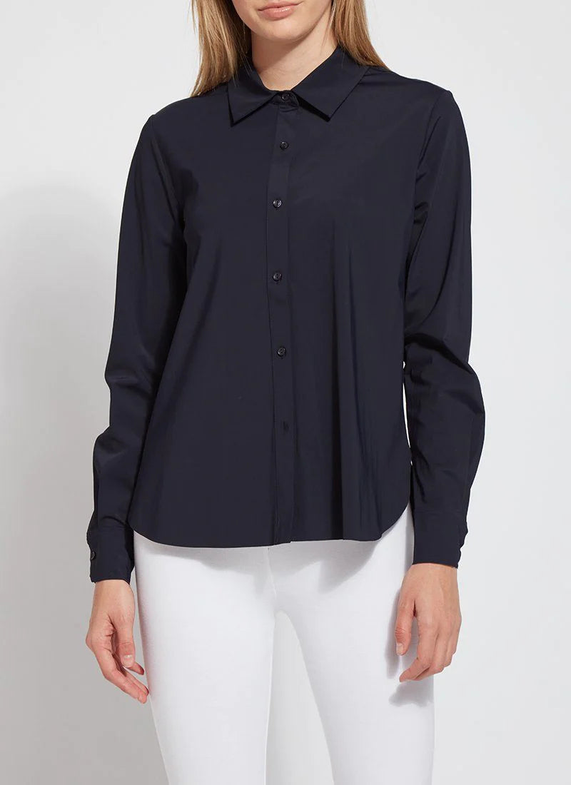 Lysse Connie Slim Button Down