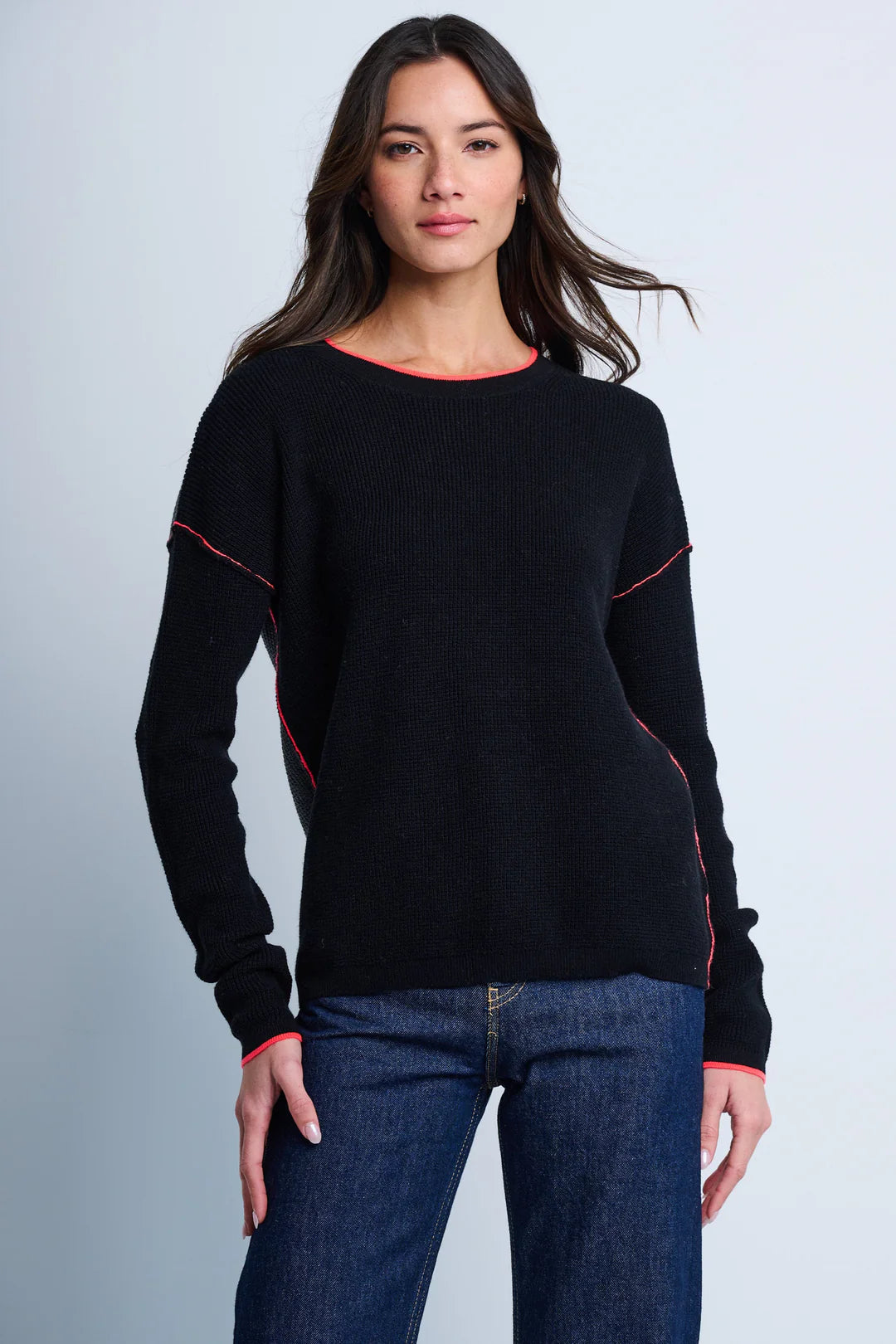 Lisa Todd Around Town Sweater - Black Fog