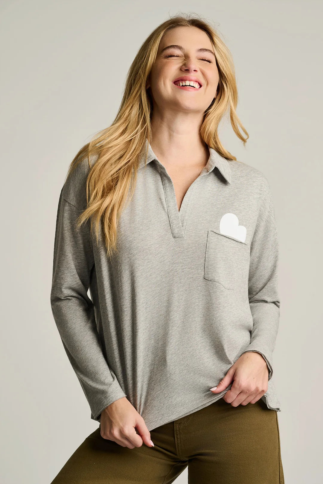 Lisa Todd Pocket Love Cotton T-Shirt