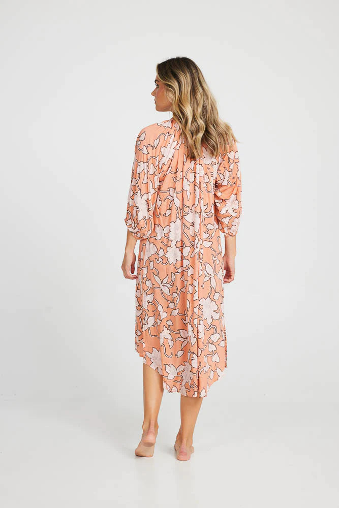 Holiday Cabana Dress-Rainforest