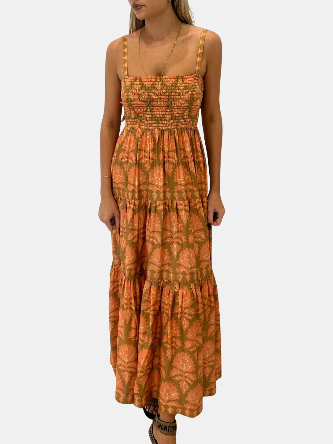 Omika Lana Maxi Dress - Mika Tumeric