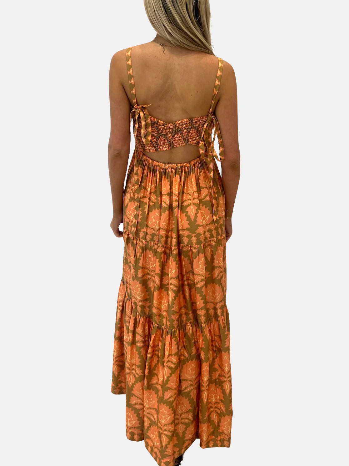 Omika Lana Maxi Dress - Mika Tumeric