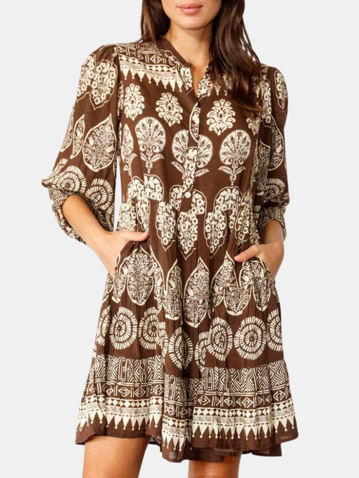 Rubyyaya Jaipur Midi Dress