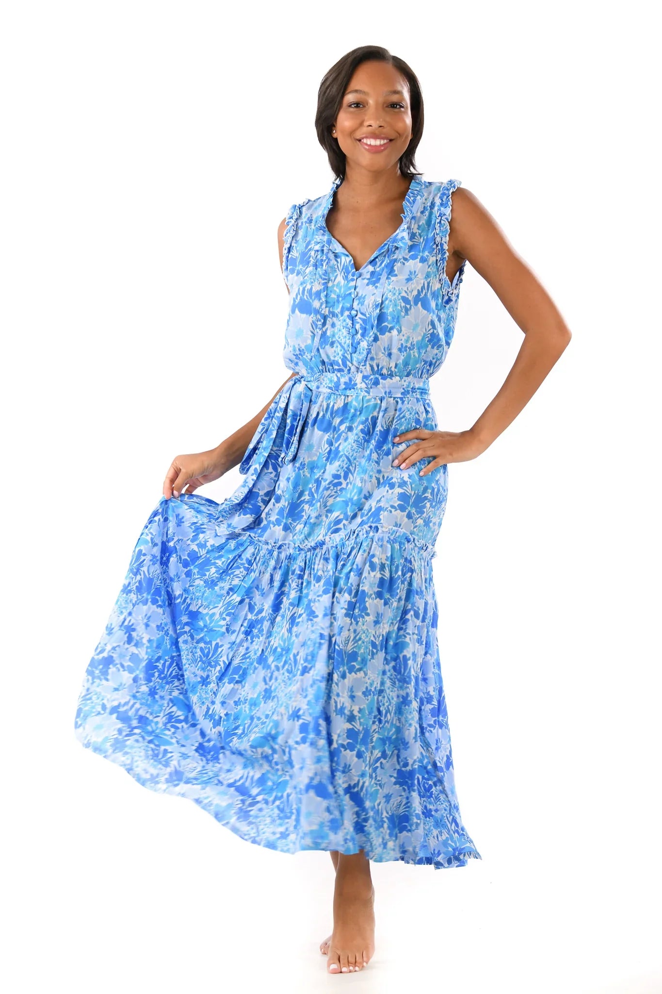 Walker & Wade Alexis Dress / Cyan Blue Zest Walker & Wade Alexis Dress / Cyan Blue Zest