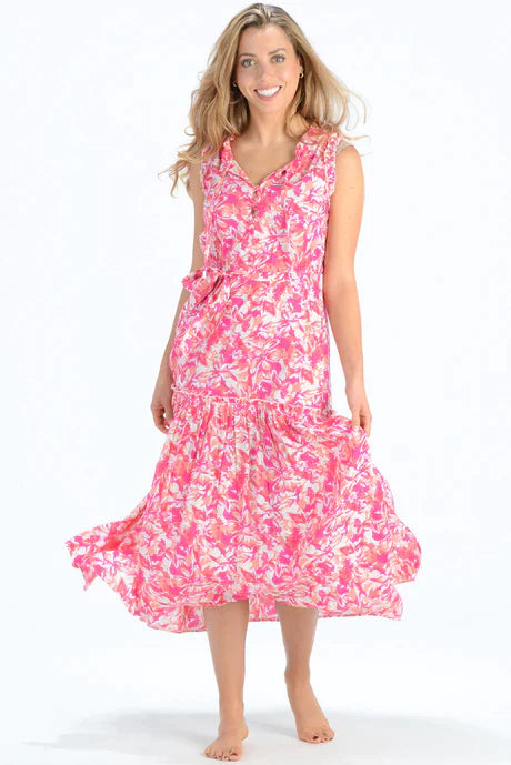 Walker & Wade Alexis Dress / Fuchsia