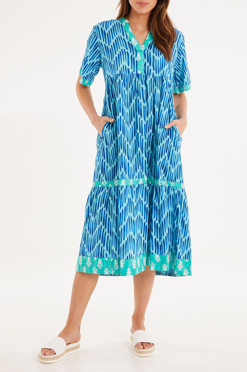 Lula Life Chevron Midi-Ocean