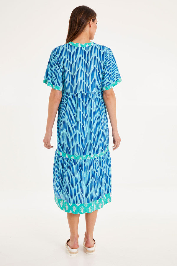 Lula Life Chevron Midi-Ocean