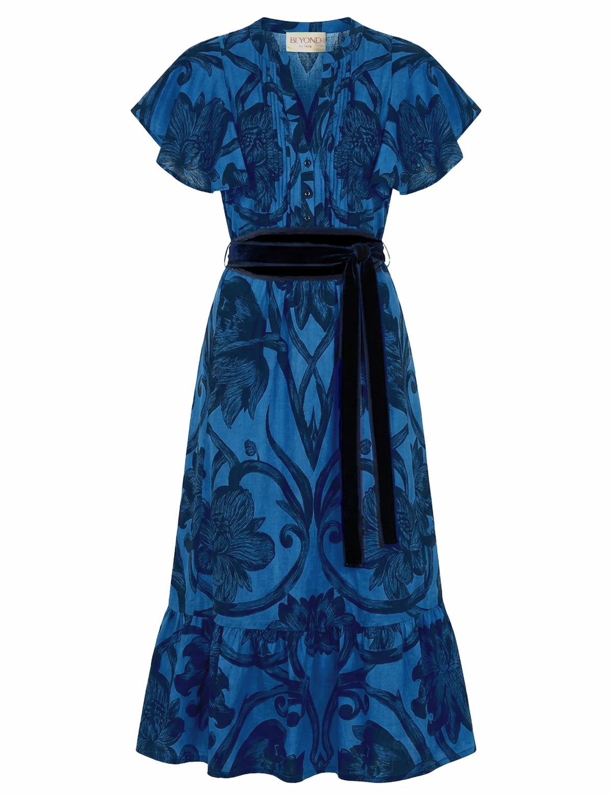Beyond By Vera Leni Dress - Rosemore Nightblue