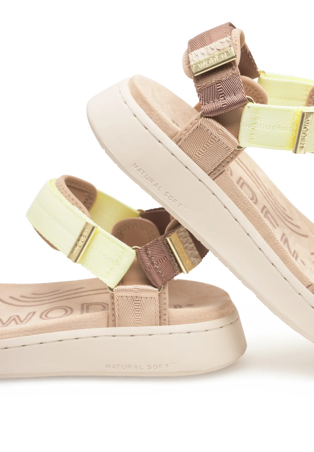 Woden Line Sandal - Wax Multi