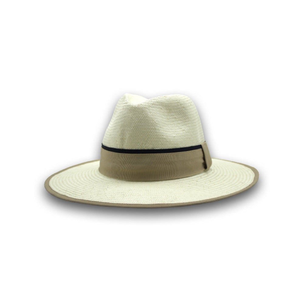 Nikki Beach Madison Straw Hat-Ivory