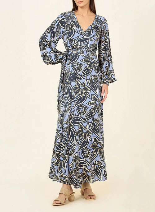 Omika Lorelei Wrap Dress-Martina Harbor