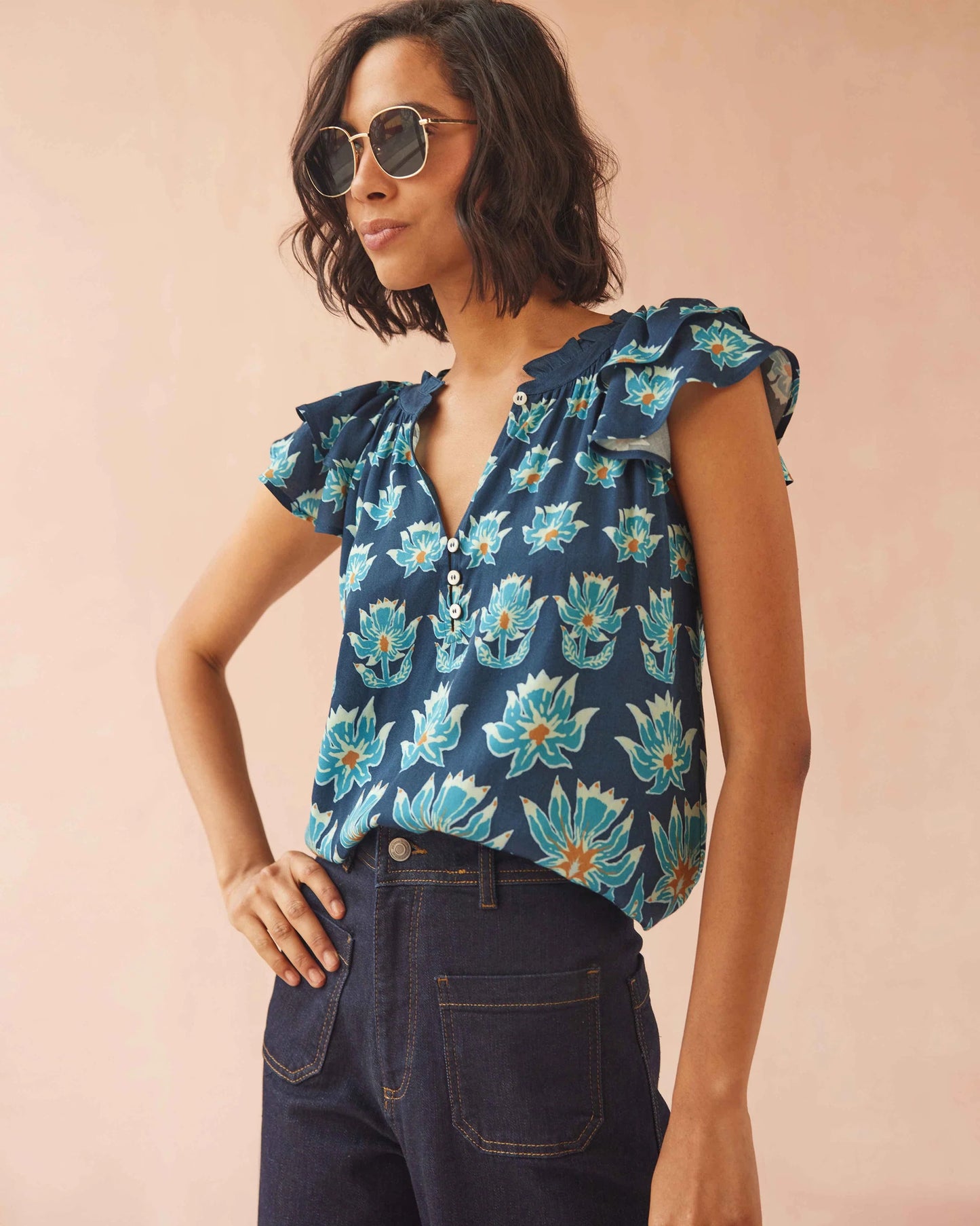 Omika Wilora Blouse - Adya Baltic