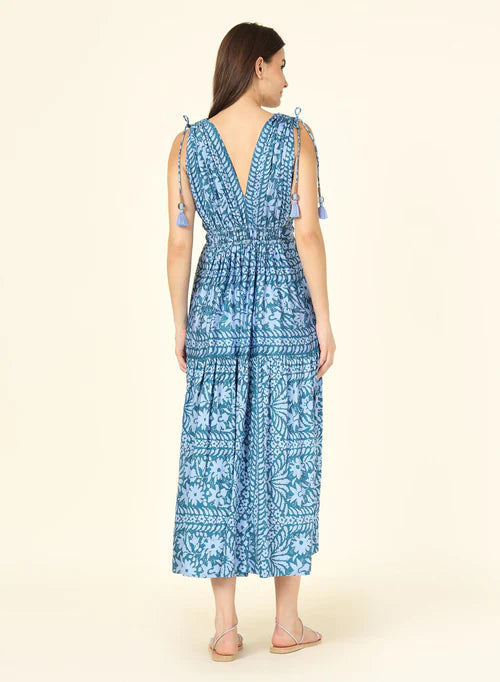 Omika Rosalita Midi Dress Natalia Tidepool