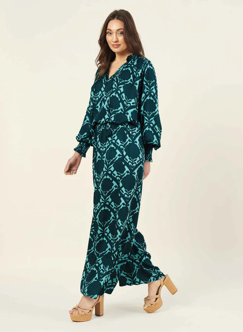 Omika Anouk Blouse - Odisha Everglade