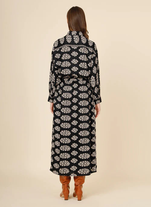 Omika Simone Maxi Dress Obsidian